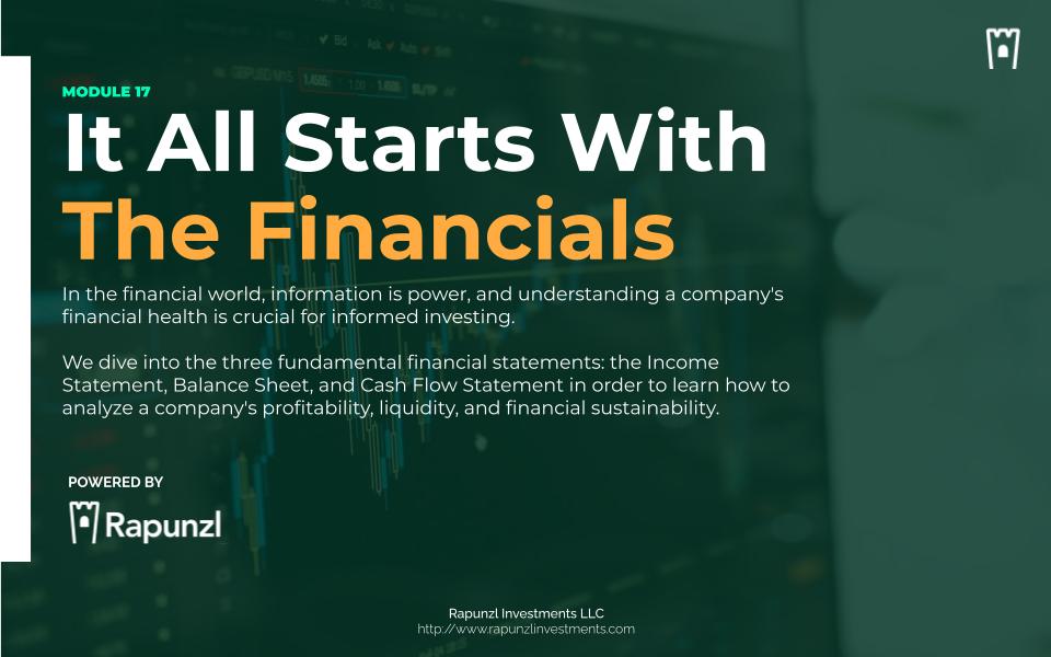 Reading Company Financials module cover