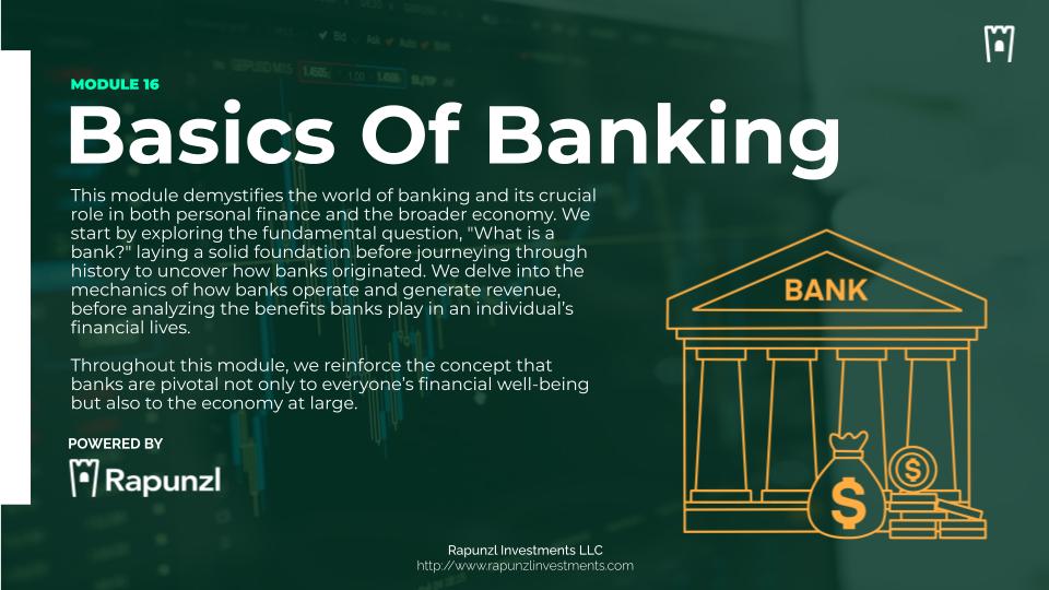 The Basics Of Banking module cover
