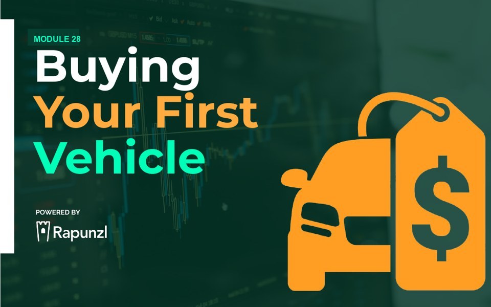 Buying Your First Vehicle module cover