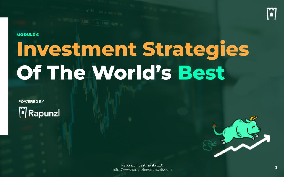 Top Investor Strategies module cover